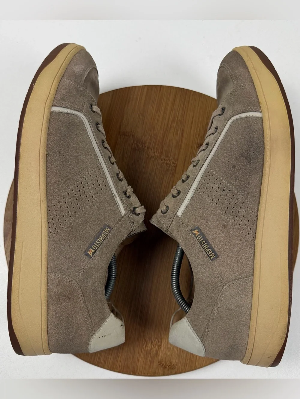 Mephisto suede upper